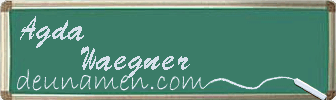 Agda Waegner Visitenkarte
